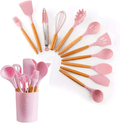 KIT 12 Utensílios de Cozinha em  Silicone Premium