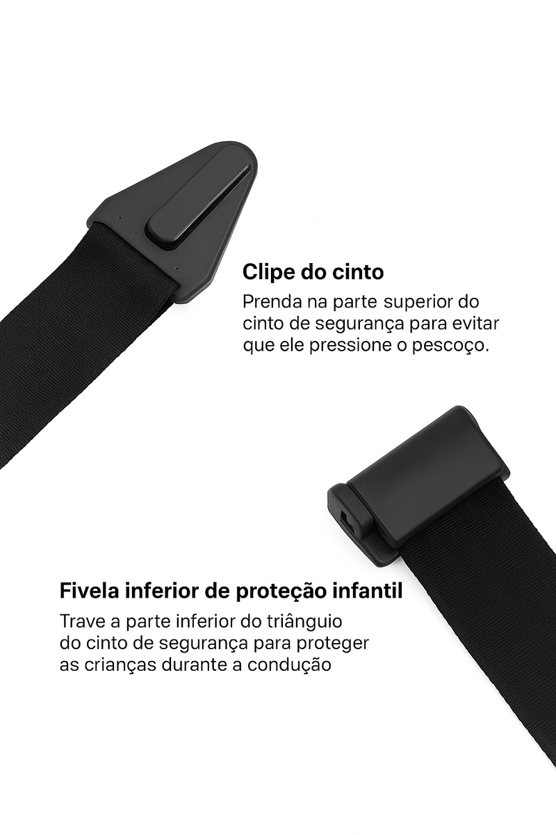 Ajustador de Cinto de Segurança Infantil