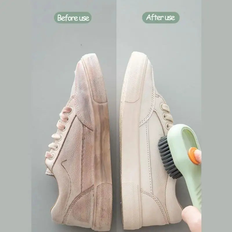 Escova de Limpeza com Dispenser de Sabão