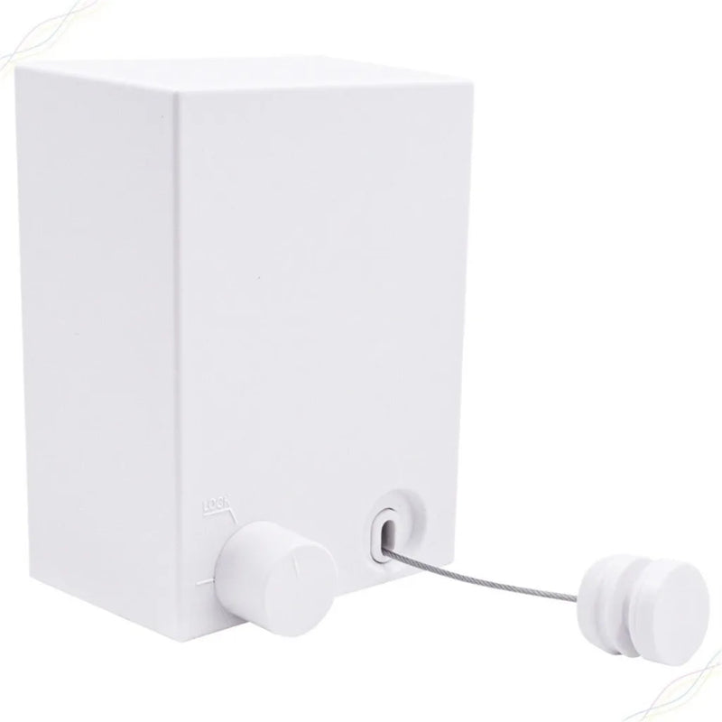 Varal Retrátil com corda de Aço Inox 4,2M