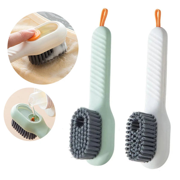 Escova de Limpeza com Dispenser de Sabão