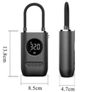 Bomba de Ar Digital, Compressor de Pneus Carro, Moto, Bike, com Lanterna Led Portátil