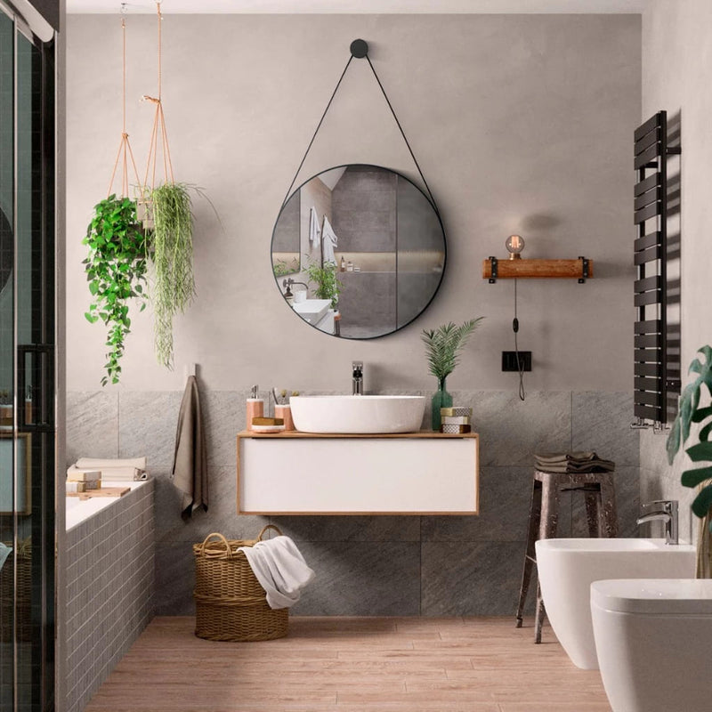 Espelho Com Alça + Suporte 60cm 50cm 40cm 30cm