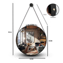 Espelho Com Alça + Suporte 60cm 50cm 40cm 30cm