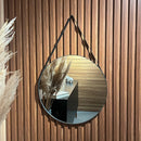 Espelho Com Alça + Suporte 60cm 50cm 40cm 30cm