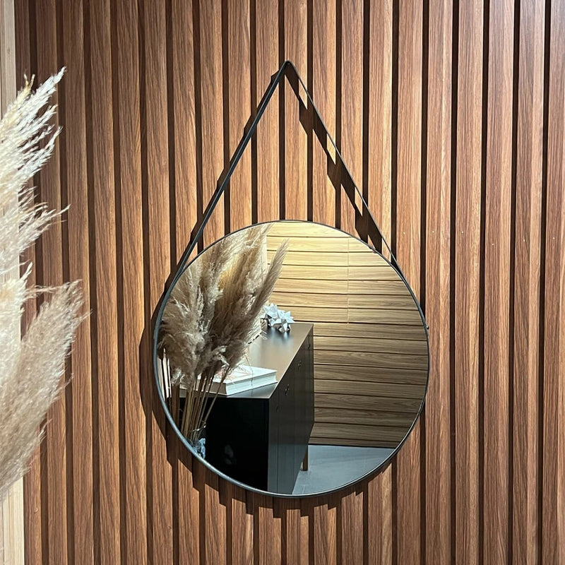 Espelho Com Alça + Suporte 60cm 50cm 40cm 30cm