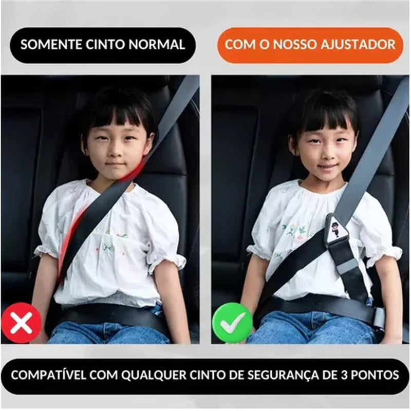Ajustador de Cinto de Segurança Infantil