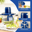 Descascador Elétrico para Legumes e frutas – Alho, Uva,Tomate e Mais