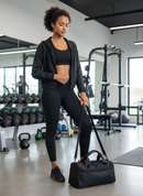 Bolsa Academia Premium - Sport Viagem com Bolso impermeável e alça lateral