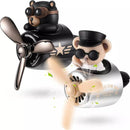 Aromatizador para Carros Urso Piloto com Hélice Giratória - SEU ÚNICO SHOP