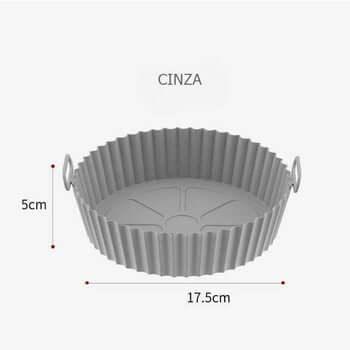 Bandeja de silicone para Air Fryer - SEU ÚNICO SHOP